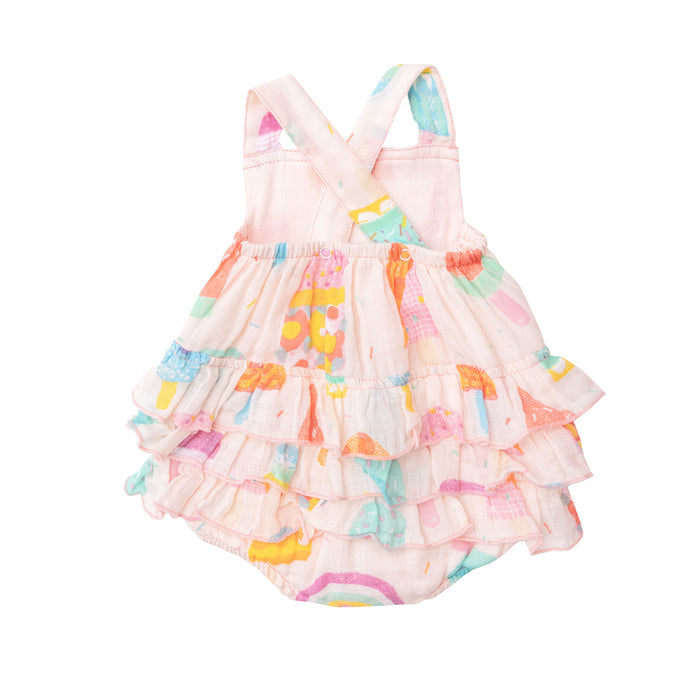 Muslin Ruffle Sunsuit
