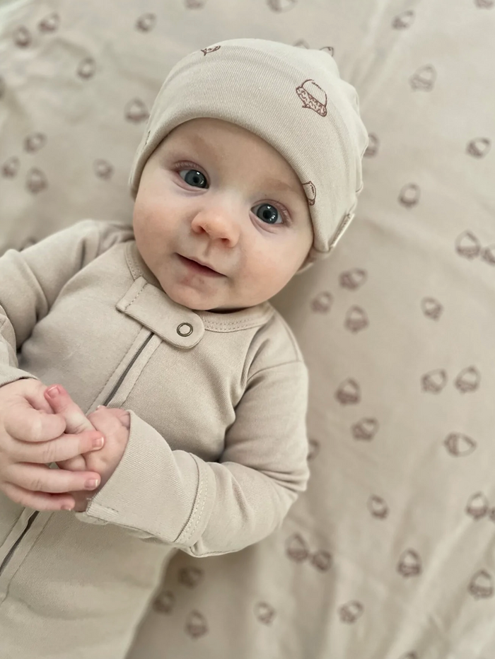 Nuts About You Organic Reversible Beanies