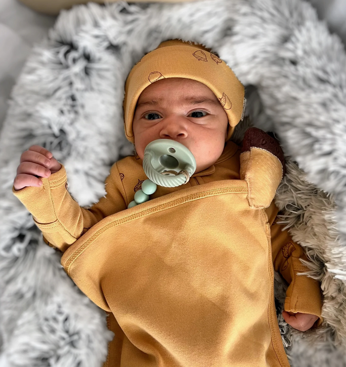 Nuts About You Organic Reversible Beanies
