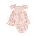 Puff Sleeve Smocked Dress