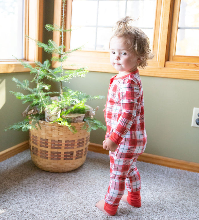Zipper Rompers - Holiday